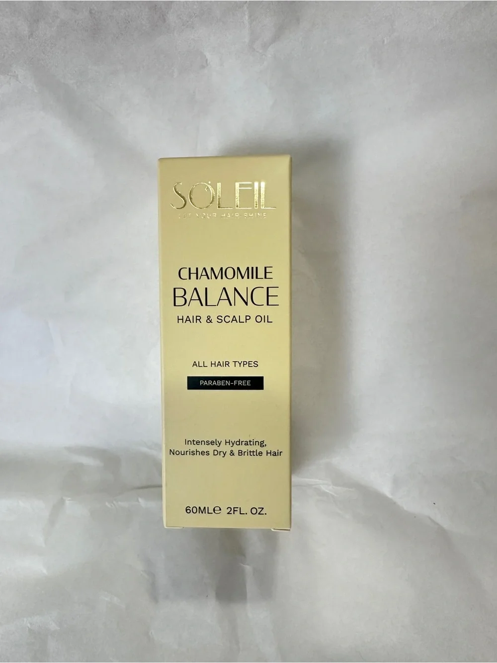 Soleil Chamomile Balance Hair & Scalp Oil - Cream